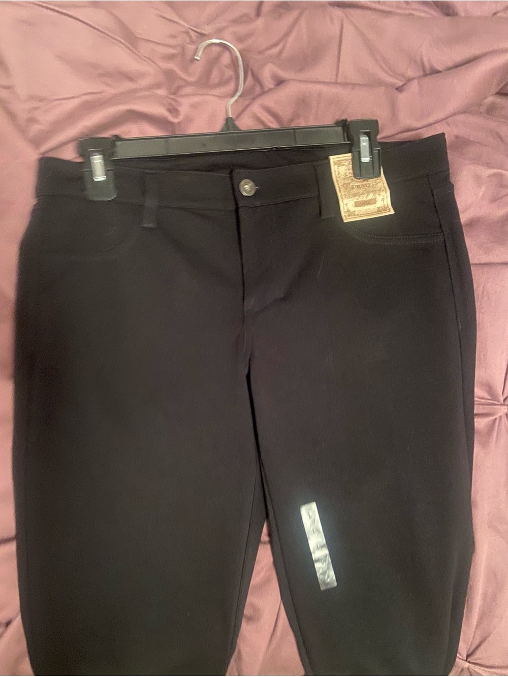 Decree Junior’s Black Slim Fit Pants